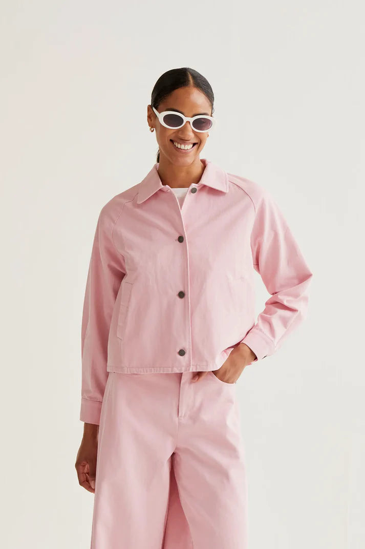 Pink Cotton Jacket