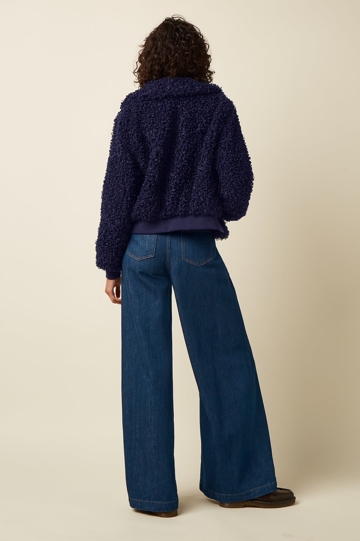 Isa Jacket Basil Fur