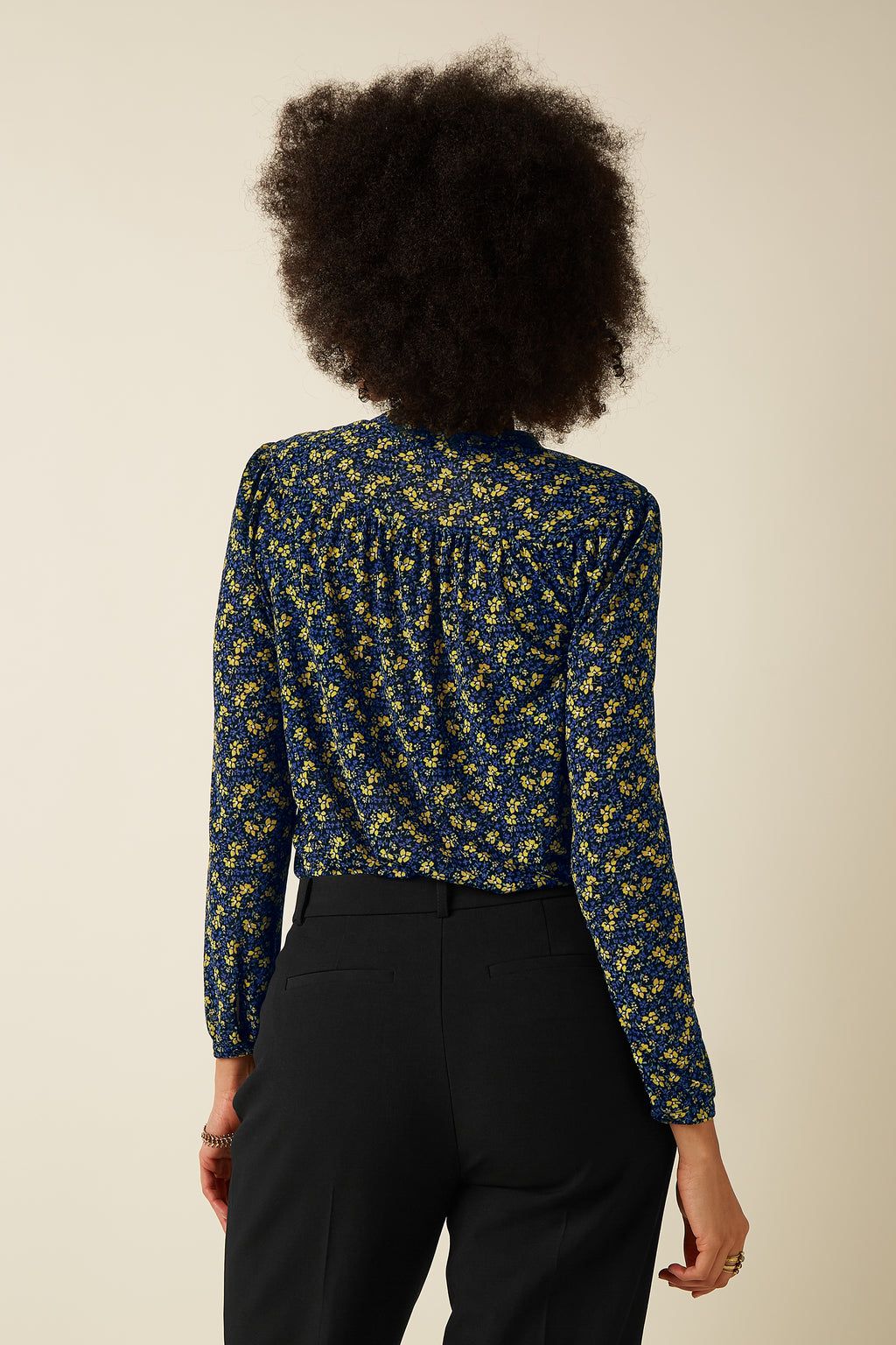 Lisa Blouse Juniper Mesh
