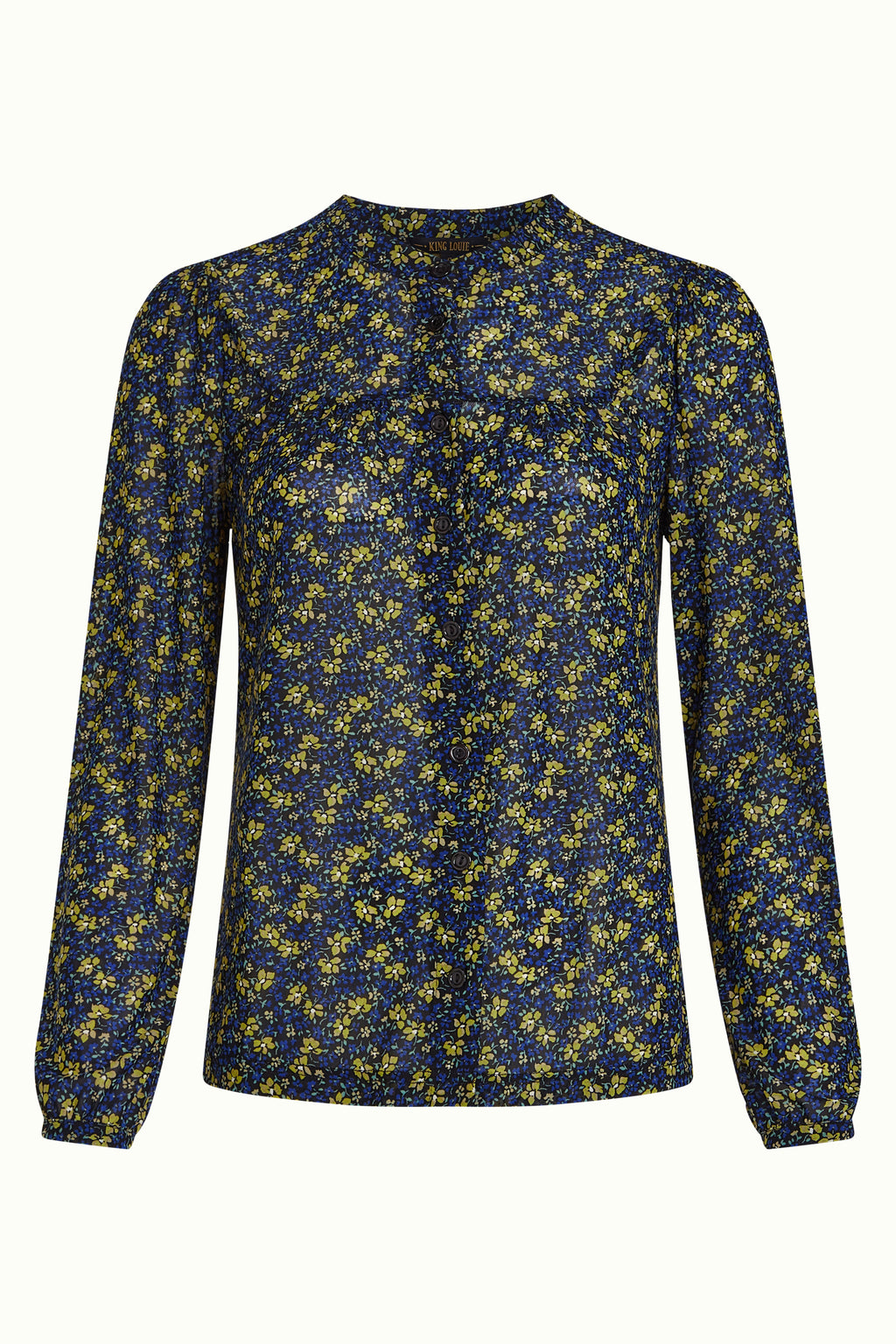 Lisa Blouse Juniper Mesh