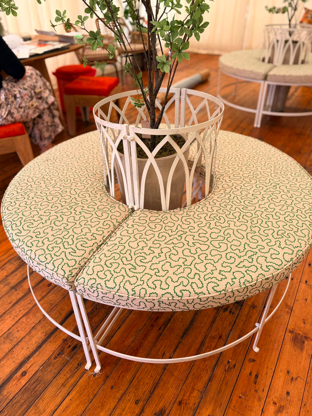 Metal Garden Seat SEAT PAD NOT INCLUDED