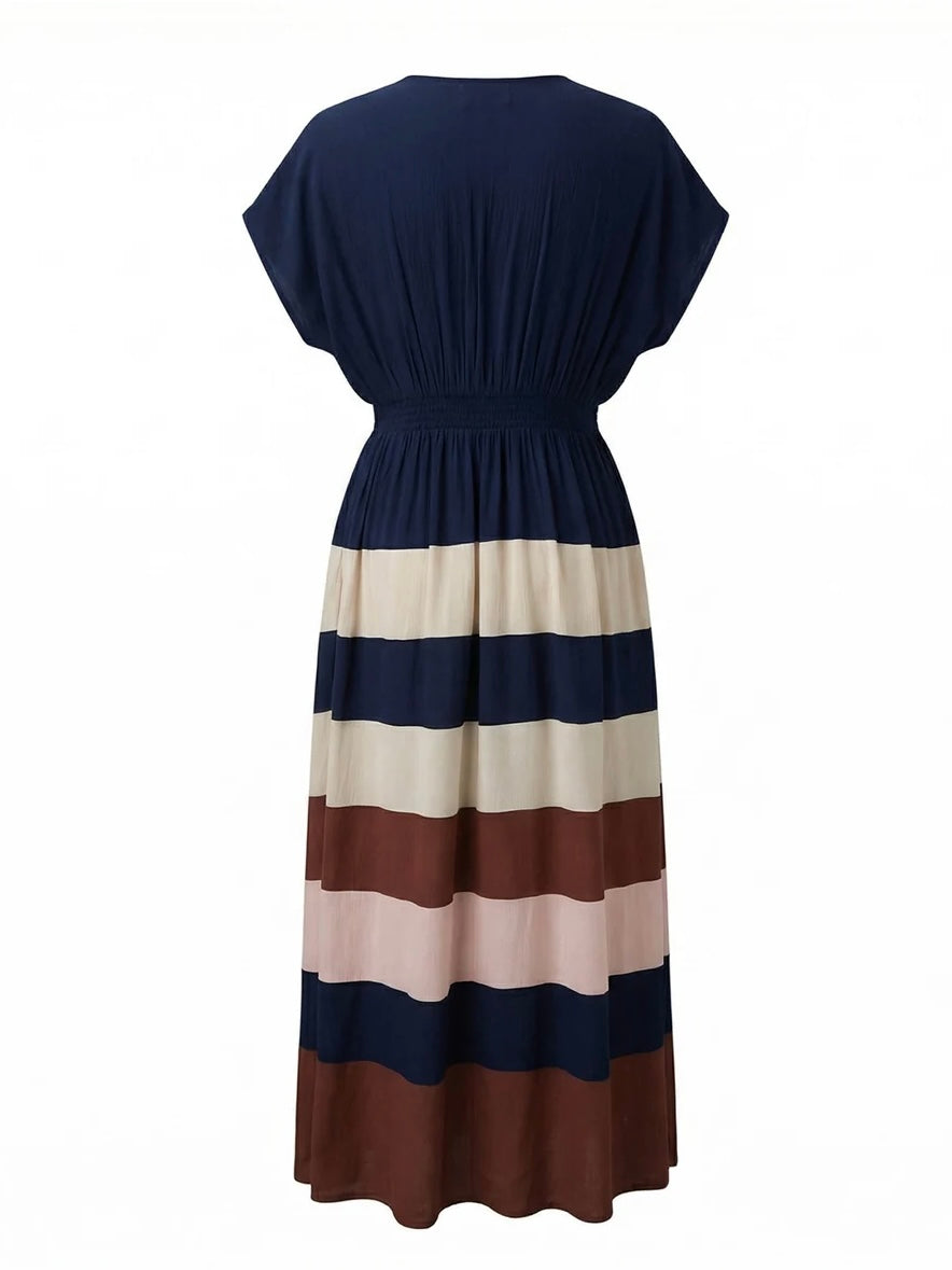 Rosalie Striped Maxi Dress