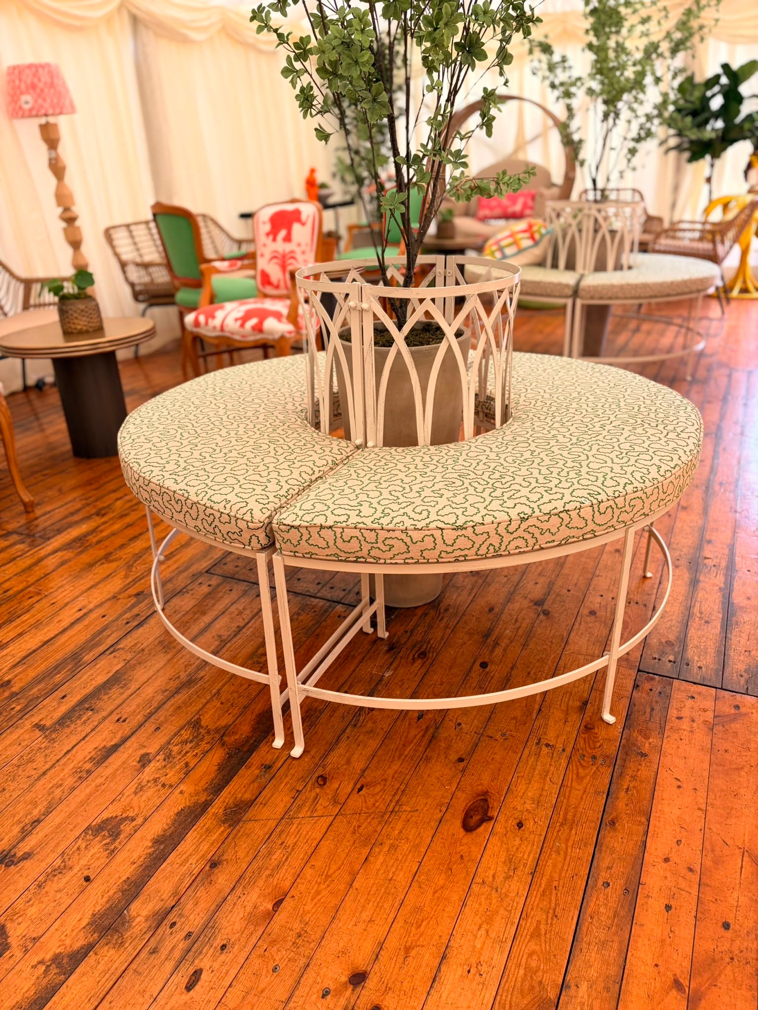 Metal Garden Seat SEAT PAD NOT INCLUDED