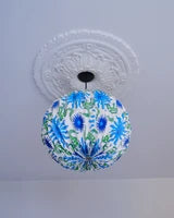 Origami Paper Lightshade Globe 'Dancing Lizards'
