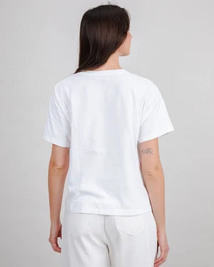 Peanuts Floating Oversize Tee White