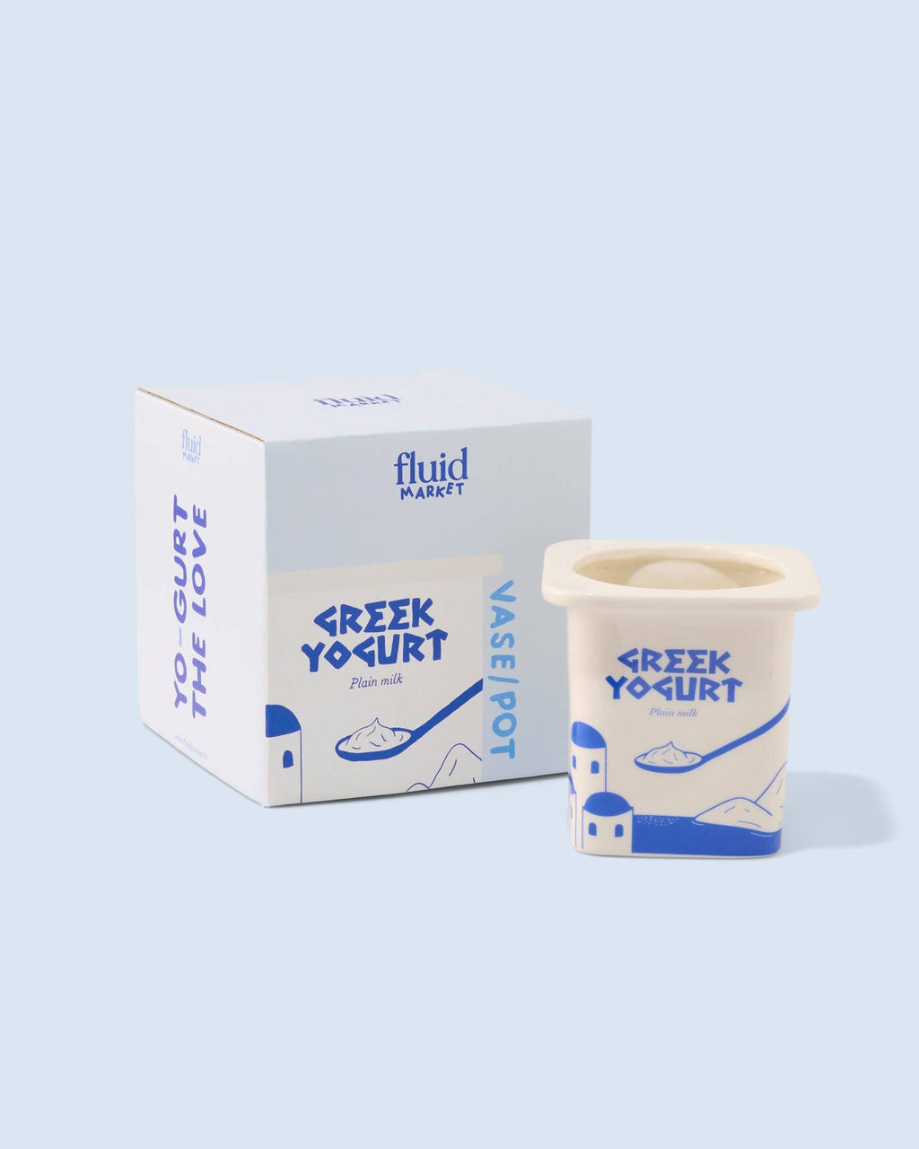 Vase/Pot Greek Yogurt