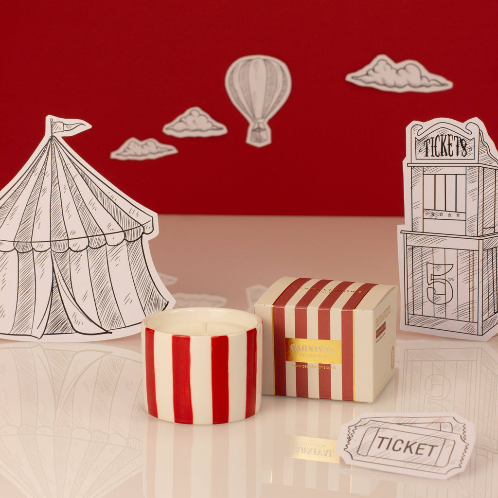 Carnival: Ringmaster Red Votive Candle - Plum & Pomegranate