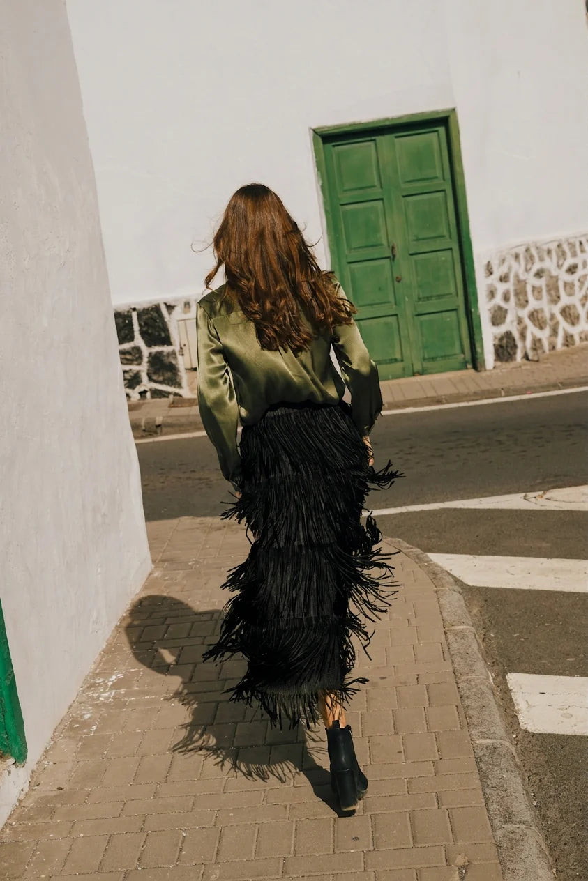 Anything Goes Gracie Skirt in Black