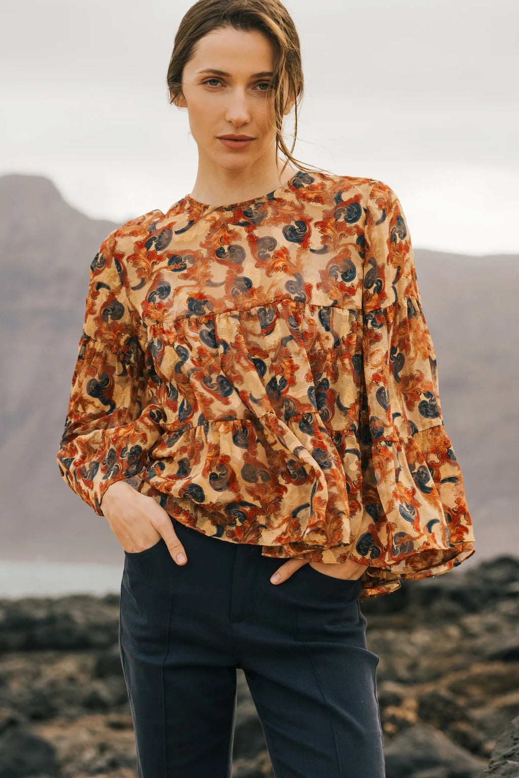 Autumn's Blessing Janis Blouse