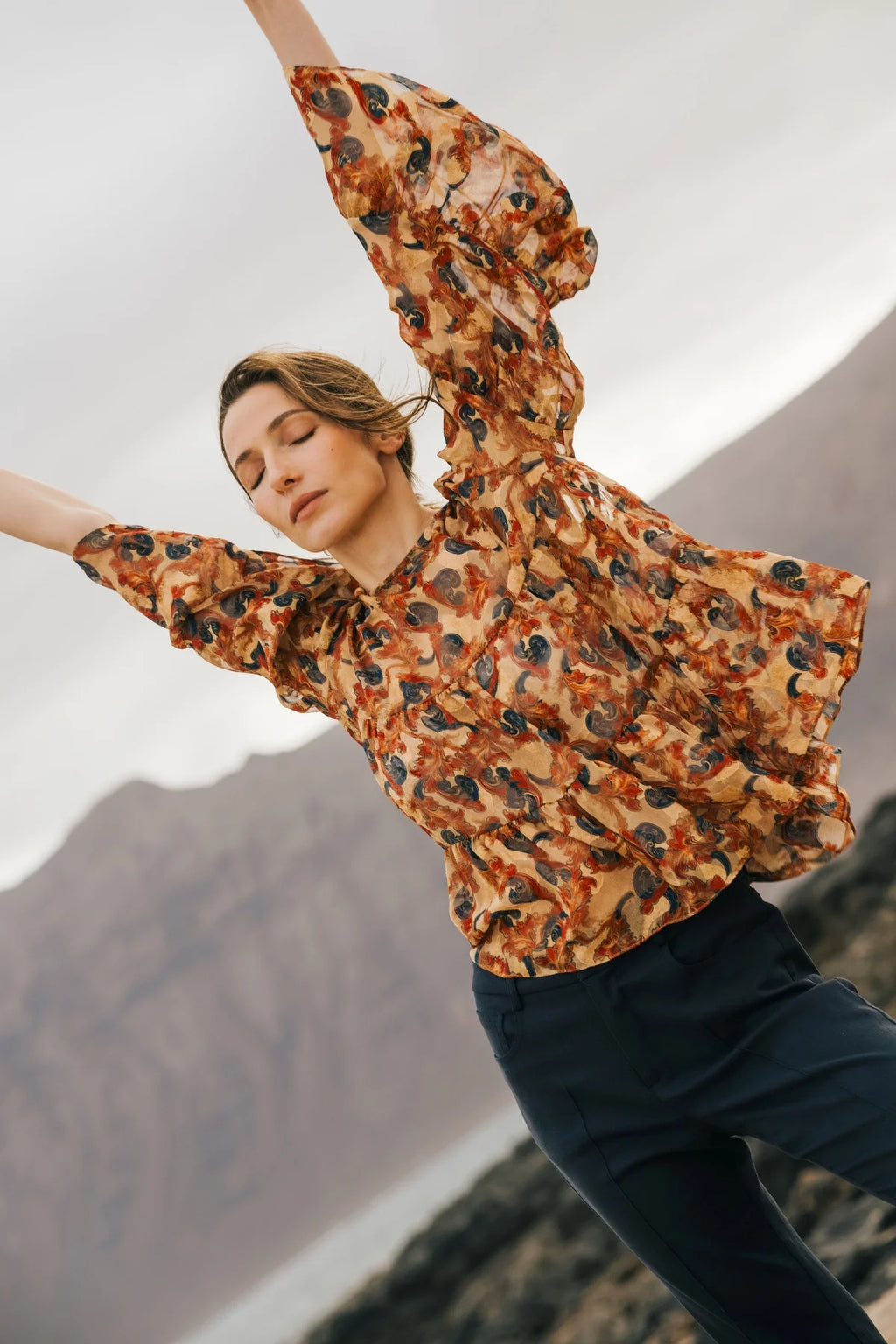 Autumn's Blessing Janis Blouse