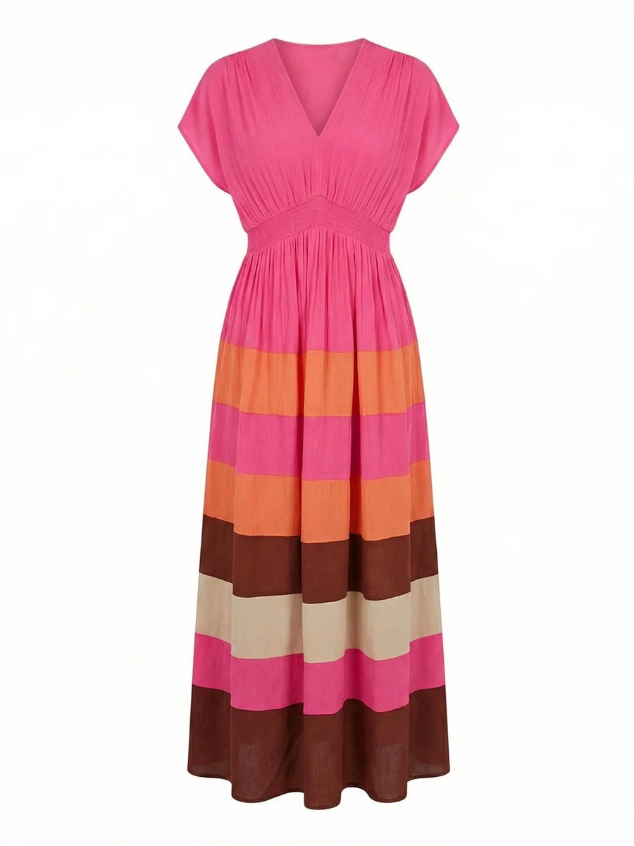 Rosalie Striped Maxi Dress