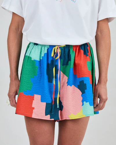 Brava Maxi Flower Bali Loose Shorts