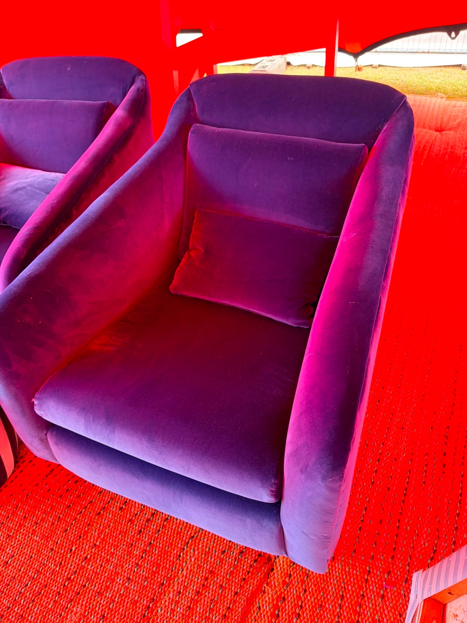 Zoffany Velvet Chair