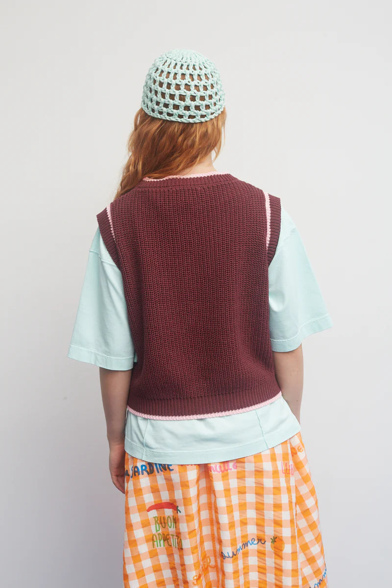 Chaleco Pomodoro Vino