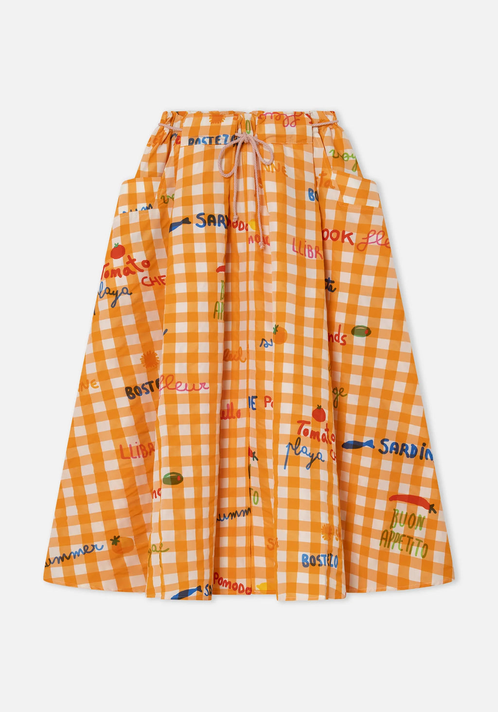 Falda Jaleo Gingham Skirt