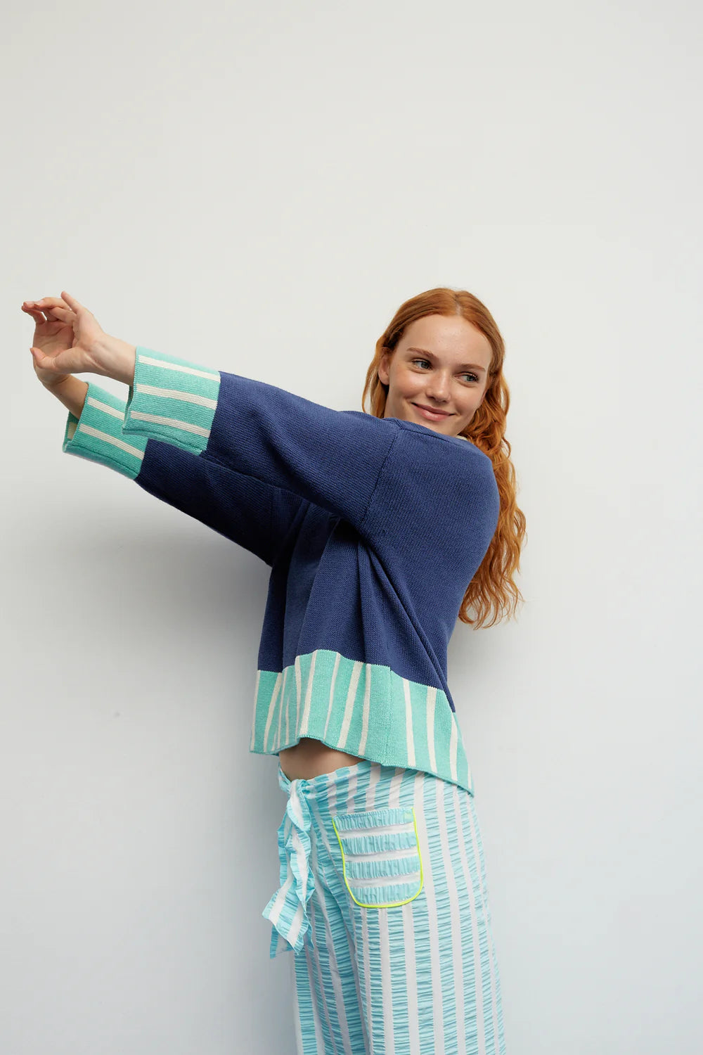 Dr Bloom Grissini Sweater Blue