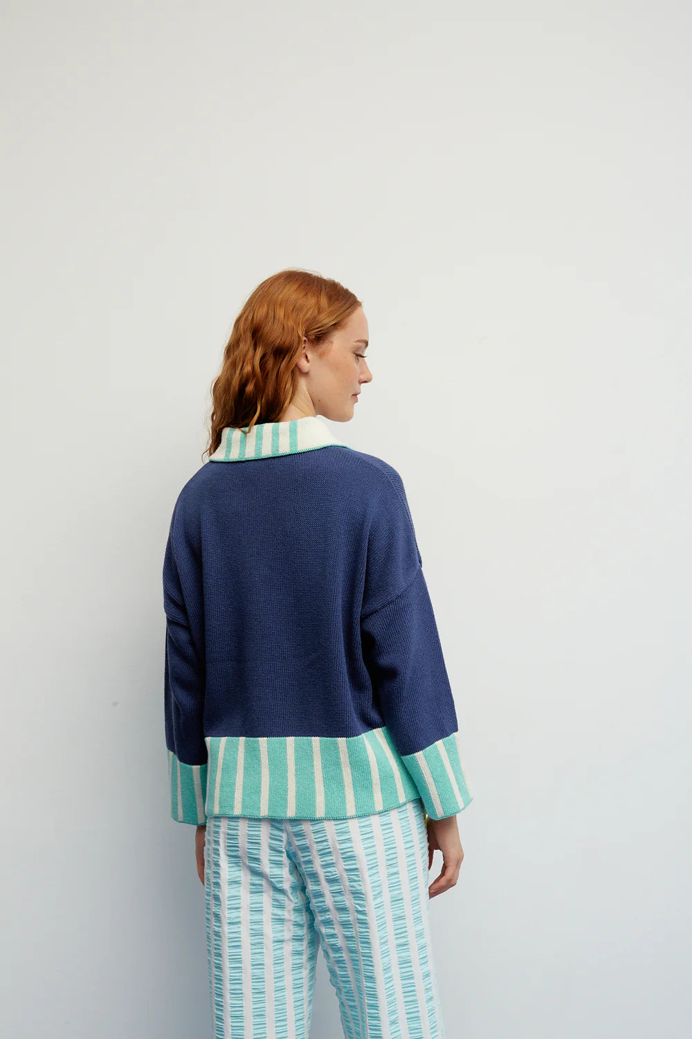Dr Bloom Grissini Sweater Blue