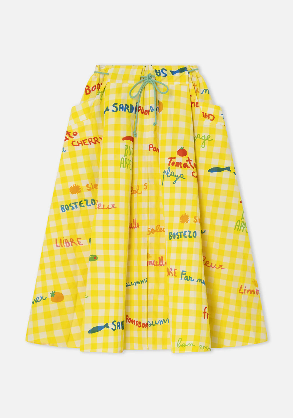 Falda Jaleo Gingham Skirt