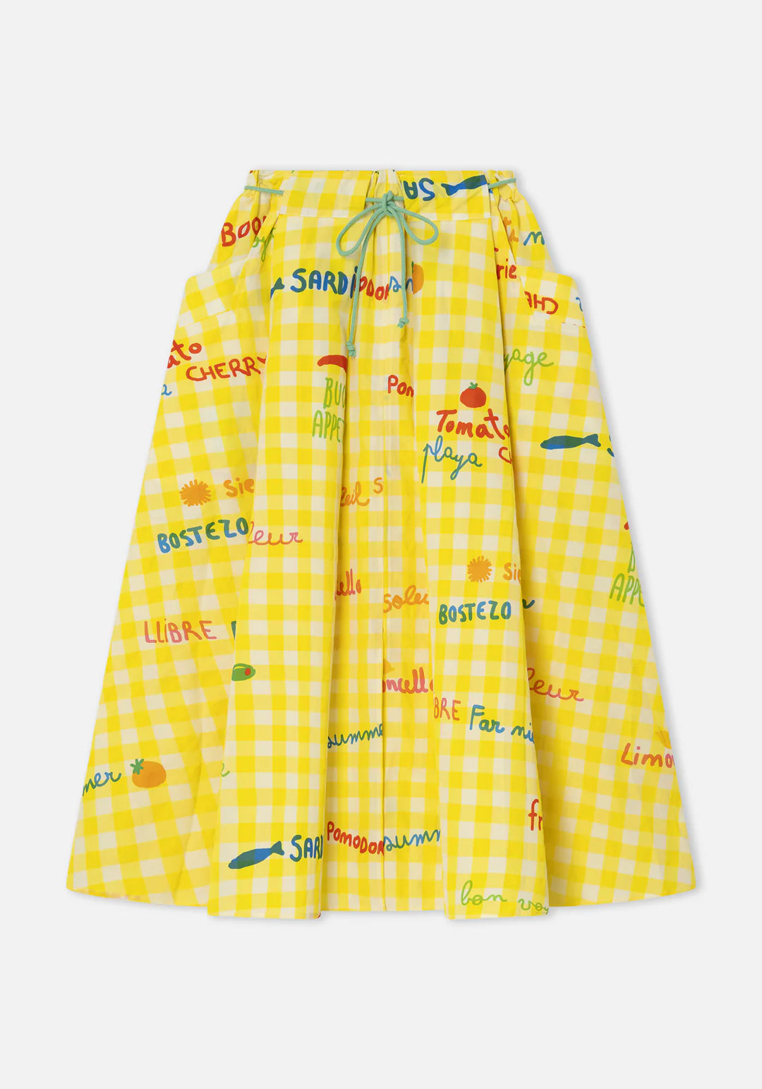 Falda Jaleo Gingham Skirt