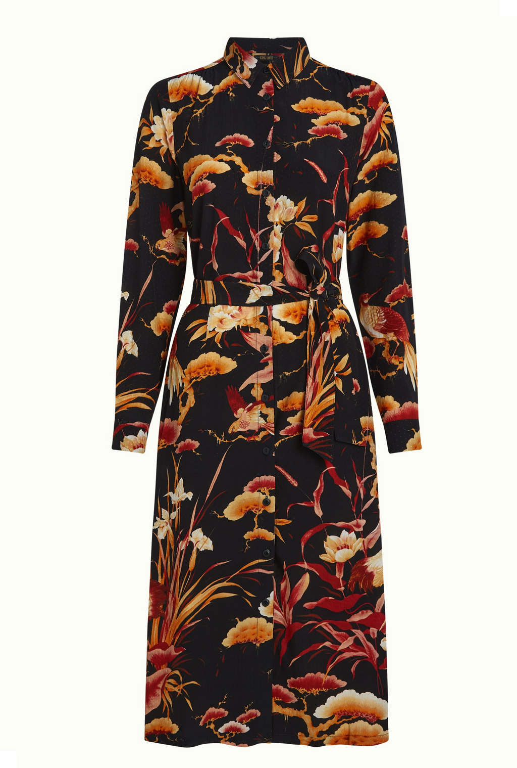 King Louis Olive Neve Dress