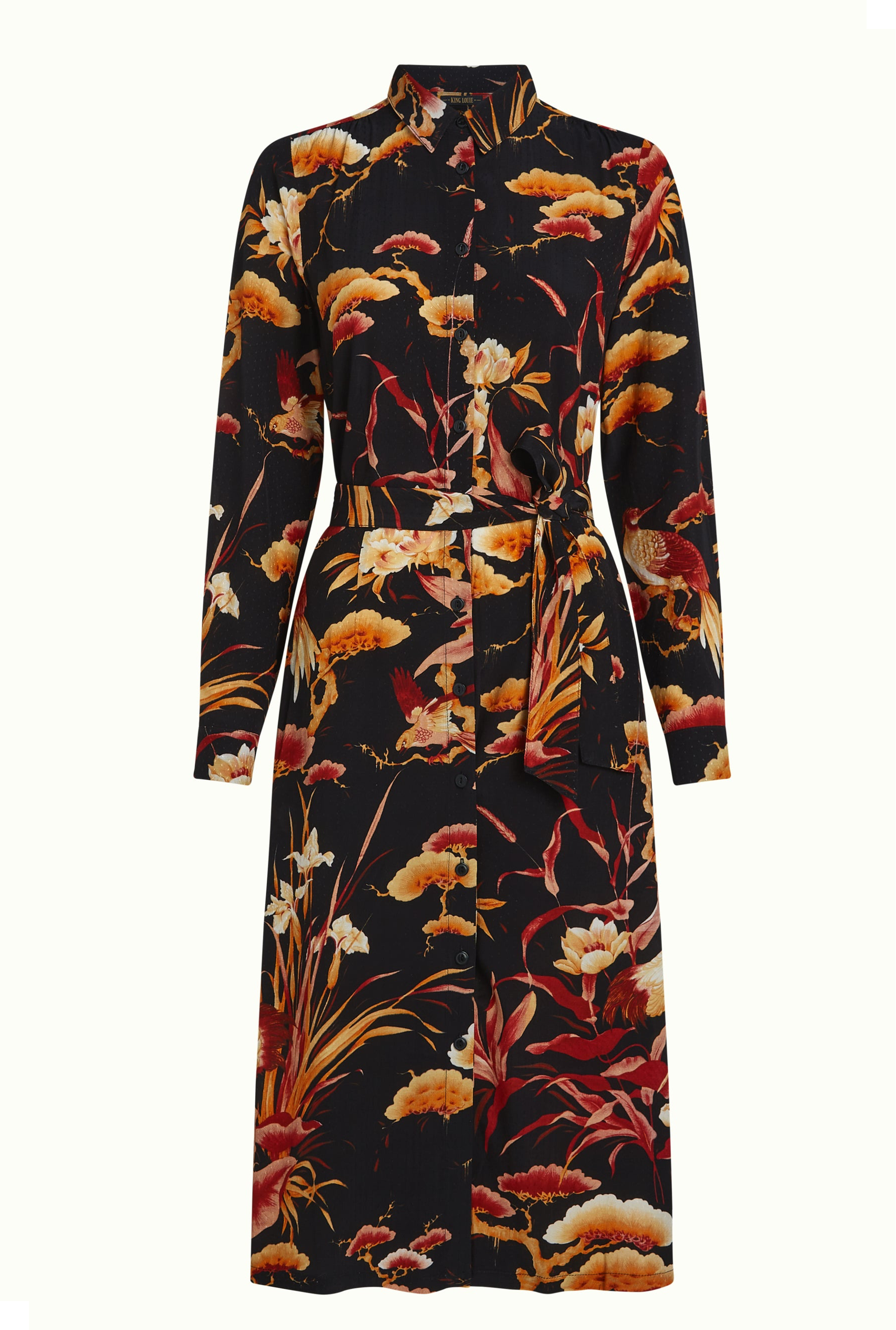 King Louis Olive Neve Dress