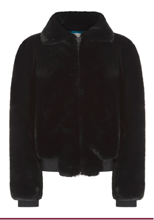 Beatrix Fur Bomber Jacket