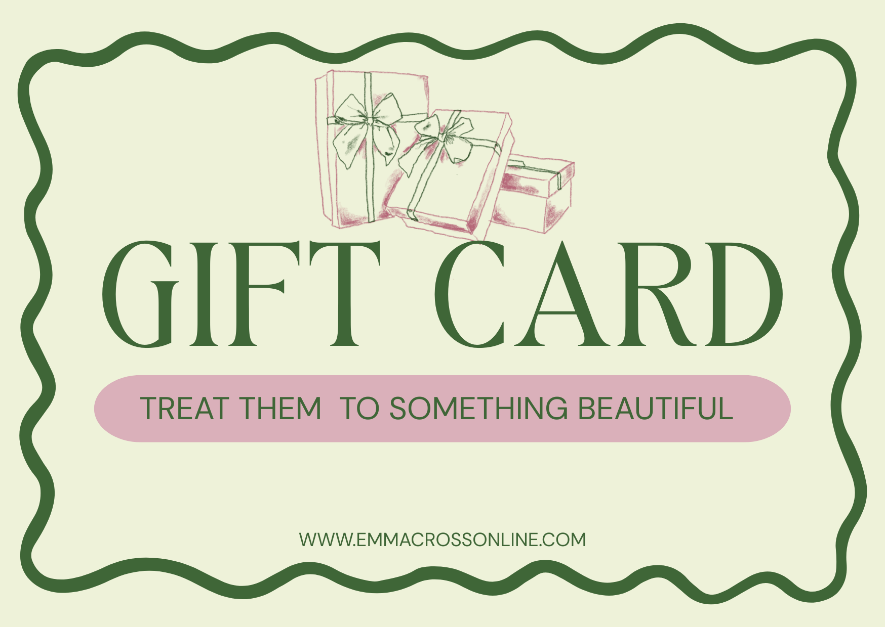 Emma Cross The Store Gift Card