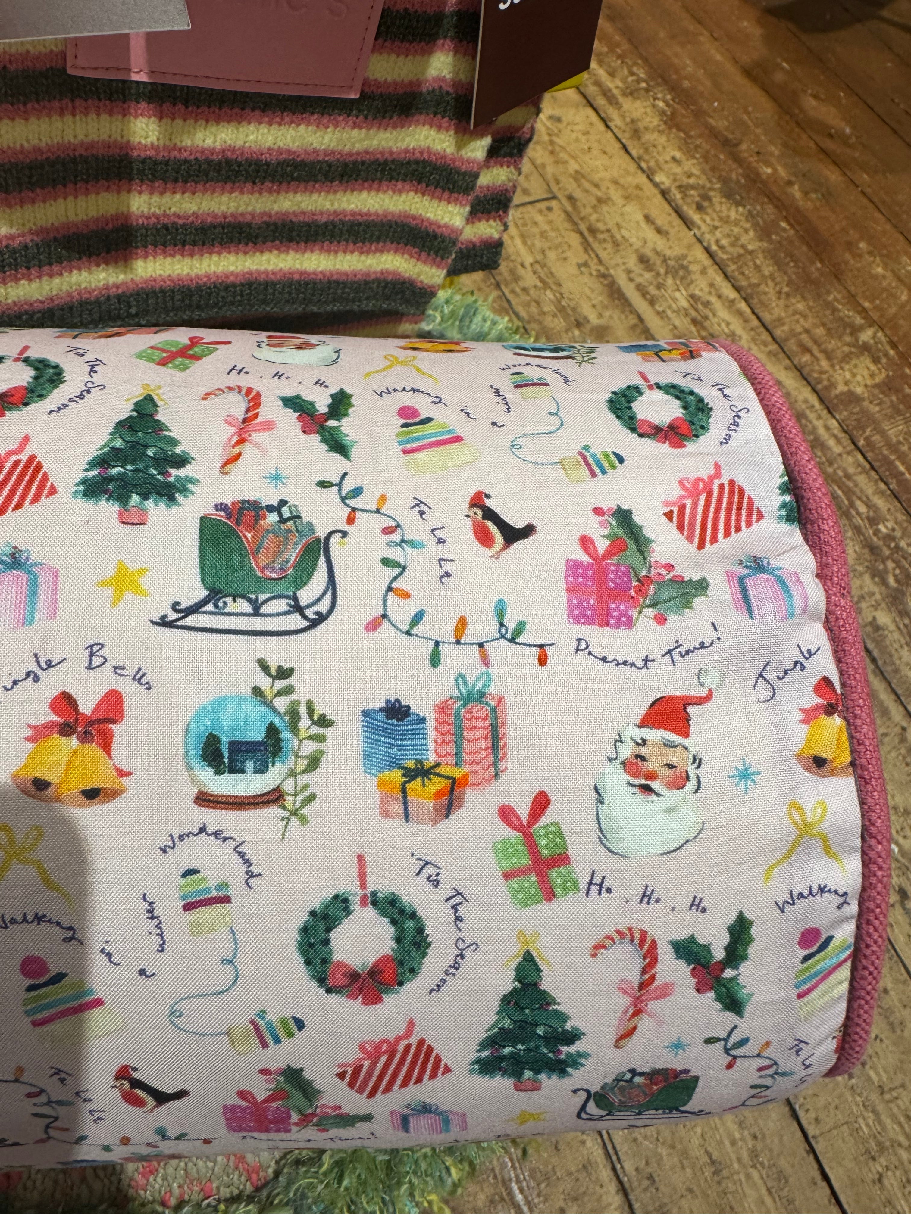 Bolster Christmas Cushions