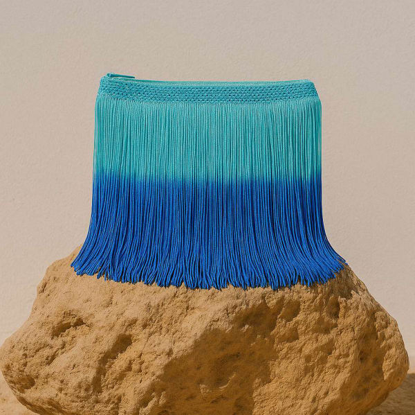 Nima Blue Clutch