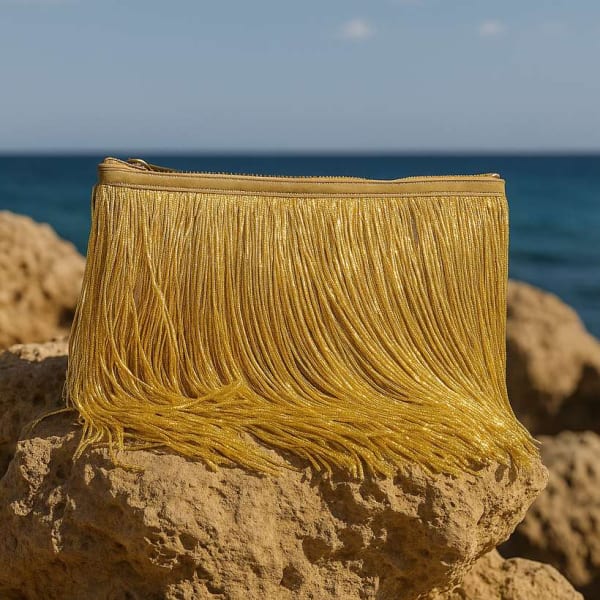 Nima Gold Clutch