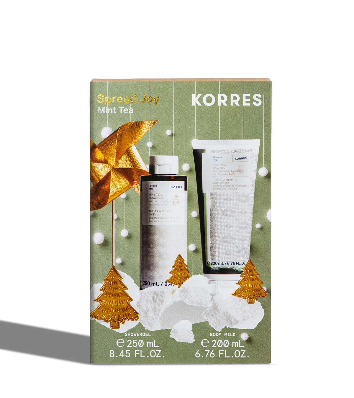 Mint Tea Set Showergel + Body Milk