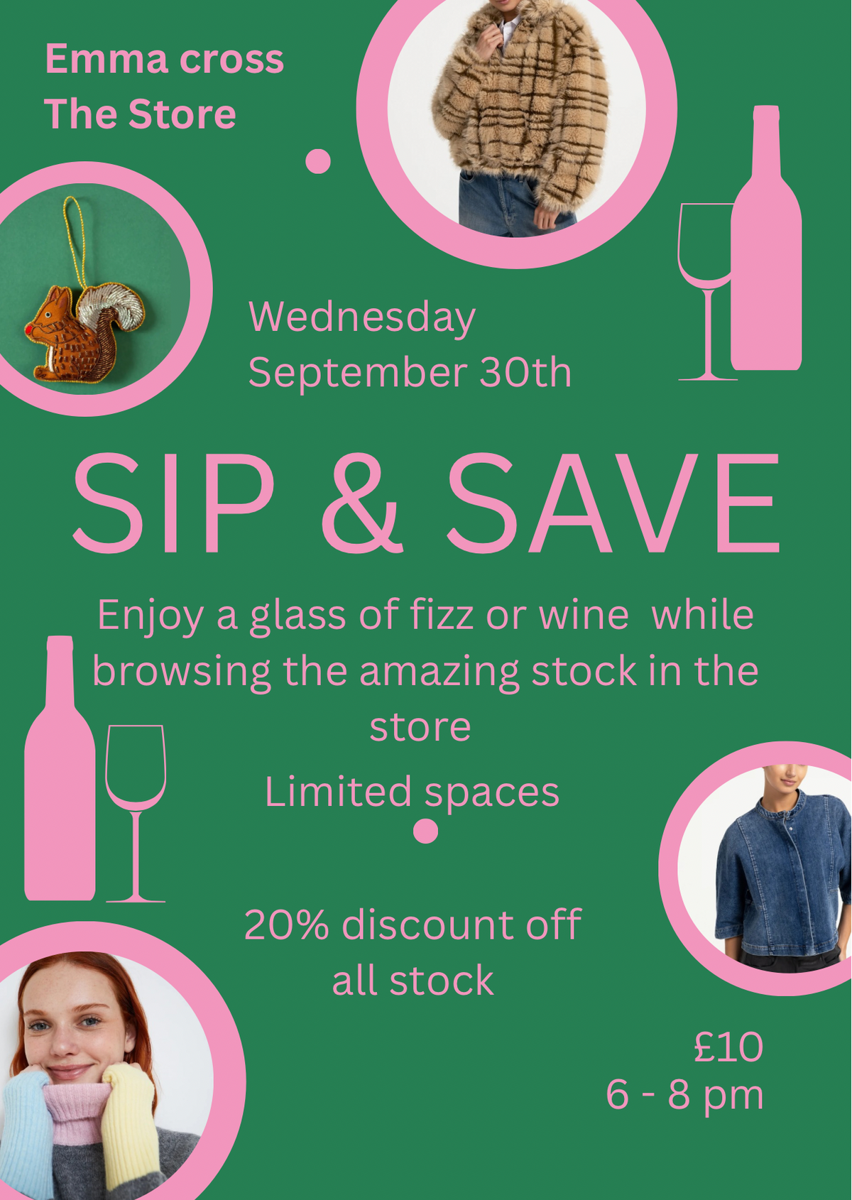 Sip & Save Evening at the Store