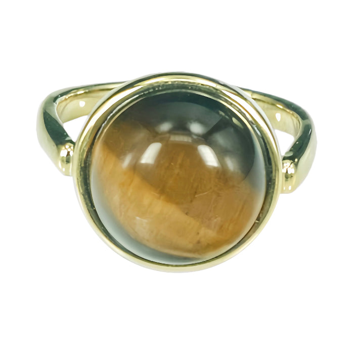 Ring 30 GOLD & Tiger Eye Ring