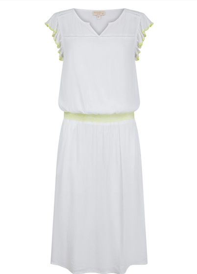 Nooki Rumba Dress Ecru