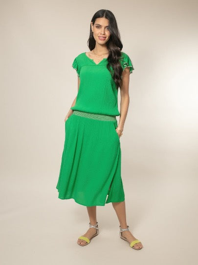 Nooki Rumba Dress Green