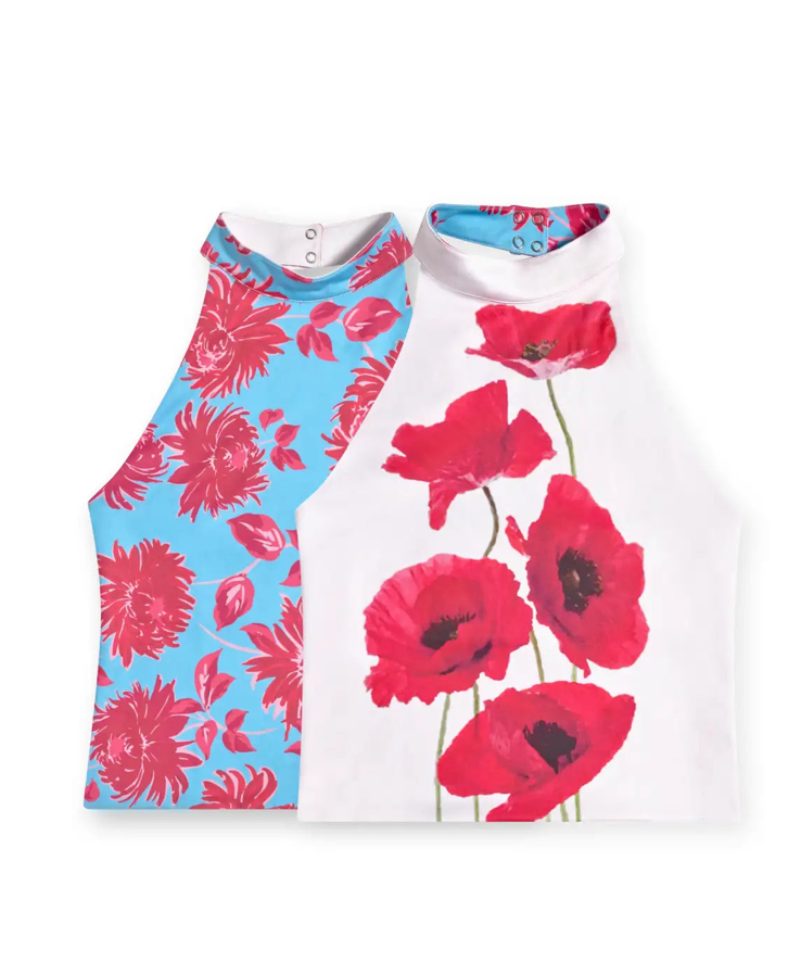 Susmies Poppy Reversible Top