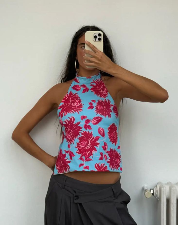 Susmies Poppy Reversible Top