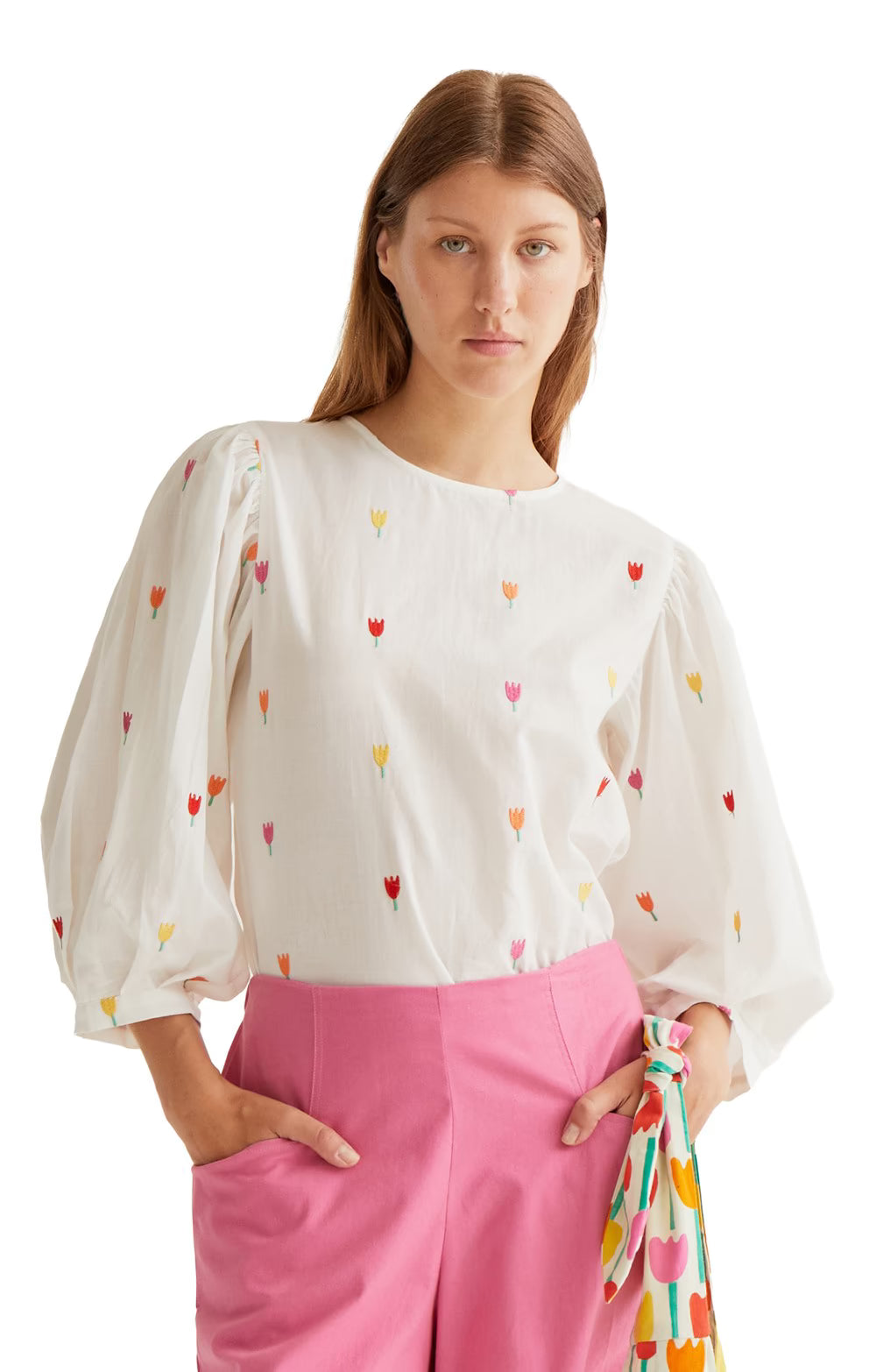 Short Sleeved tulip shirt