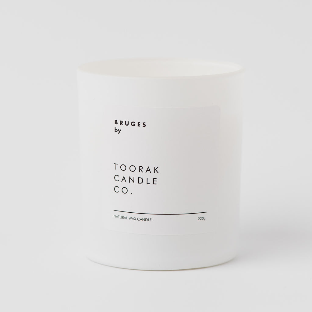 BRUGES Natural Wax Candle