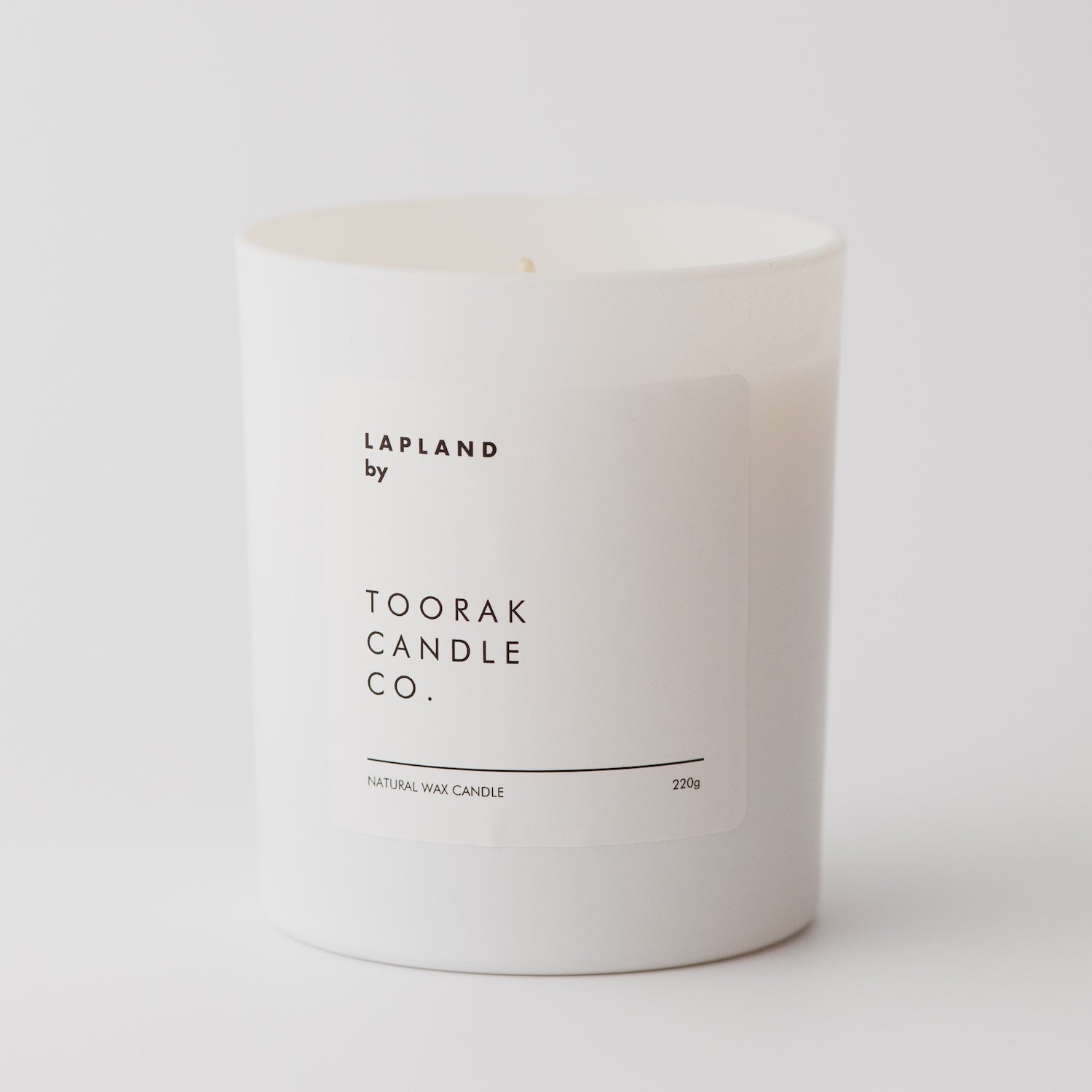 LAPLAND Natural Wax Candle