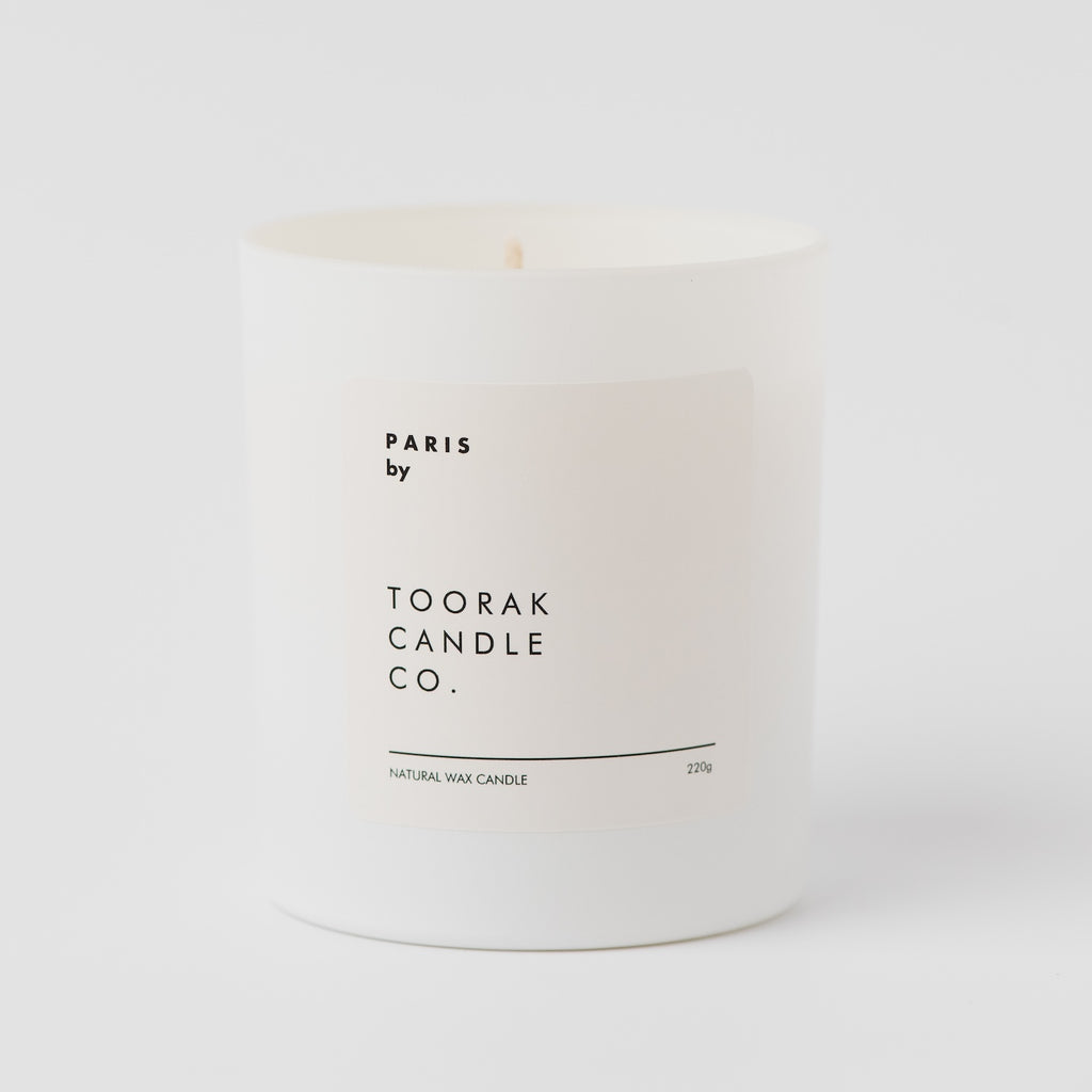 PARIS Natural Wax Candle