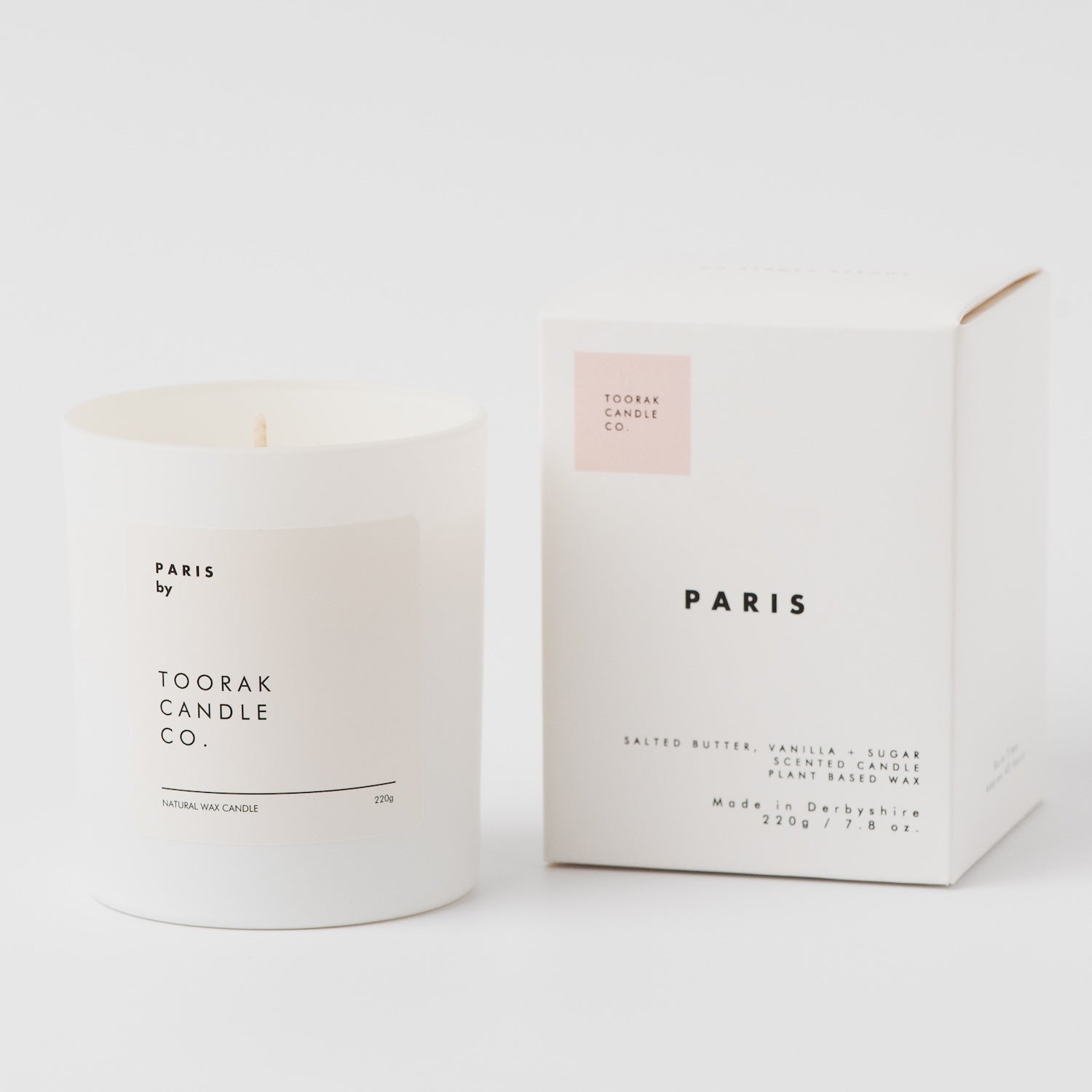 PARIS Natural Wax Candle