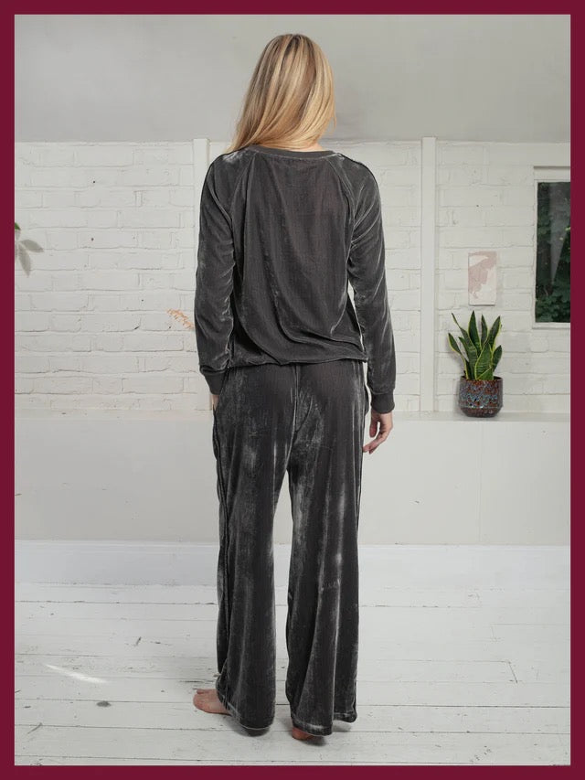 Phoenix Velvet Trousers - Mink