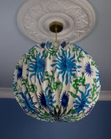 Origami Paper Lightshade Globe 'Dancing Lizards'