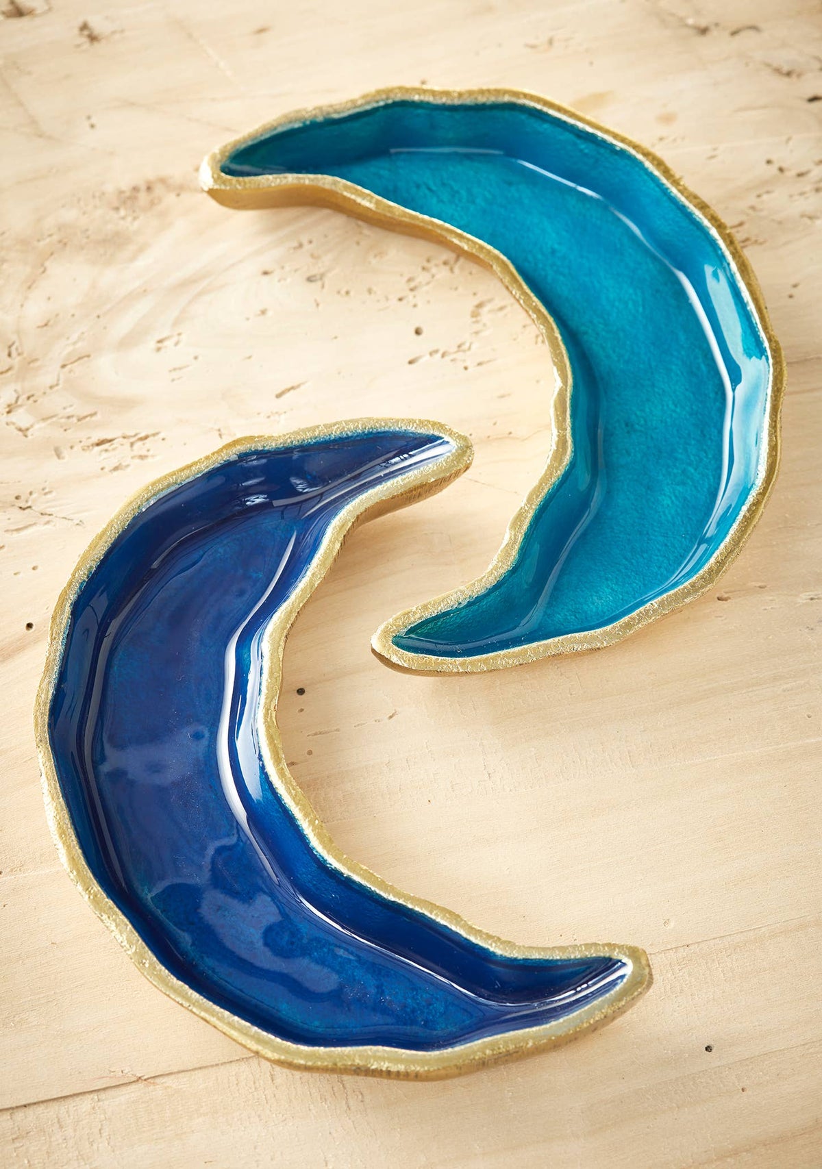 Recycled Aluminium Moon Trinket Dish