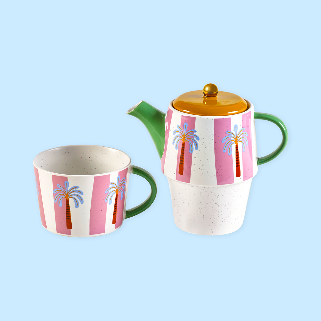 Electric Coast Palm Tea For One