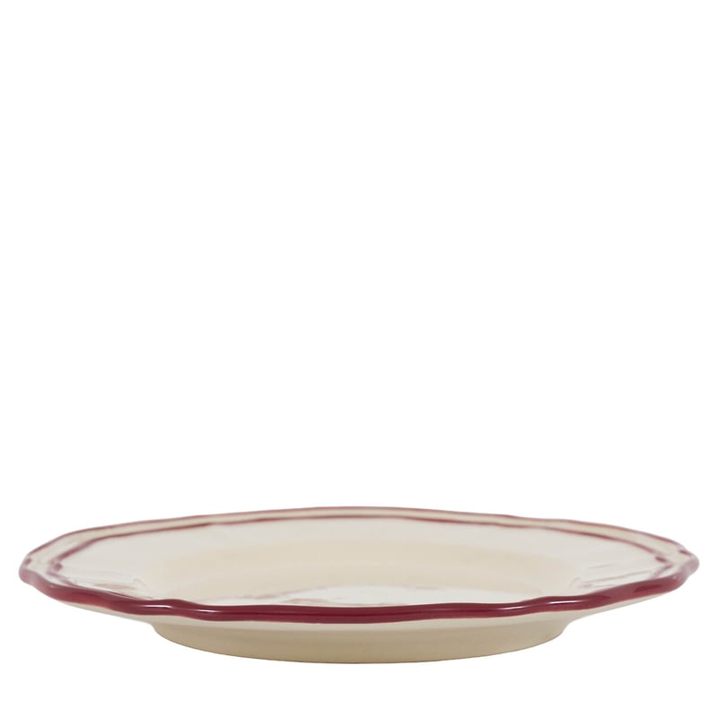 Gallery Heritage Scallop Side Plates Red 4pk