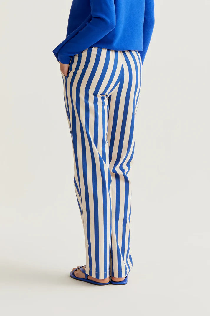 Bamboo Blue Print Trousers