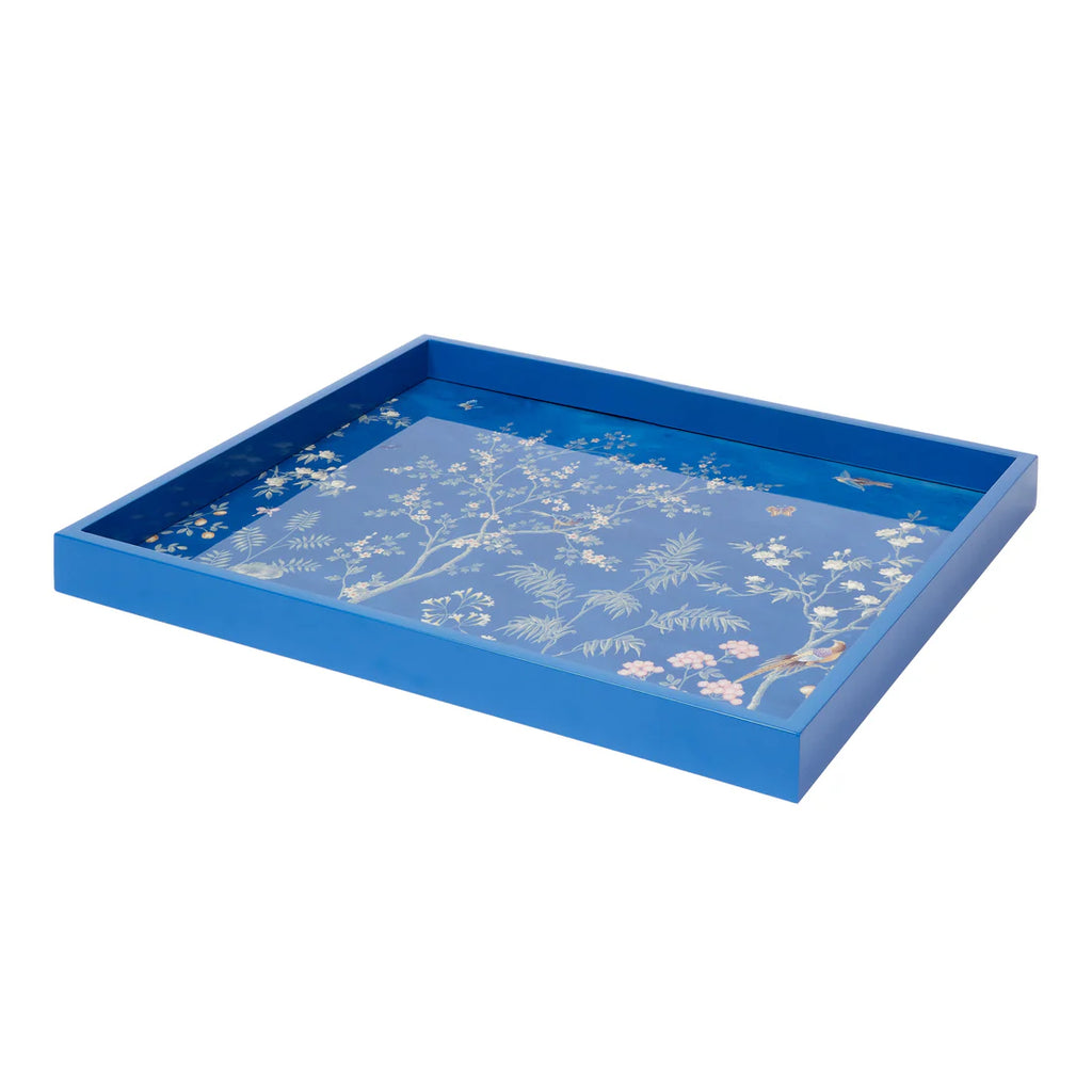 Chinoiserie Tray - blue