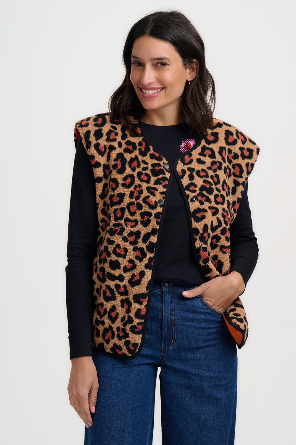 Sugarhill Brighton Sophie Fleece Gillet